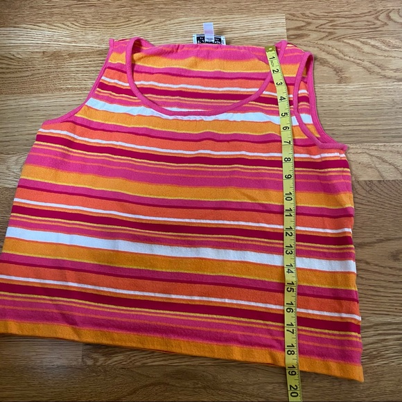 St John Sport by Marie Gray Stripe Tank Top - Picture 4 of 6